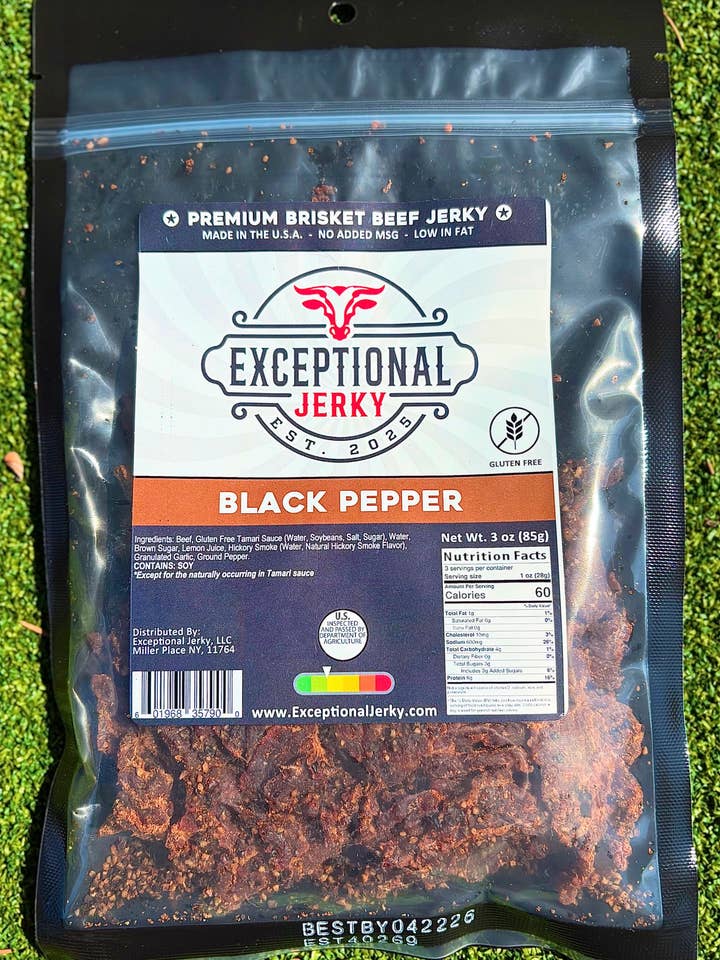 Black Pepper for wholesale by Exceptional Jerky LLC