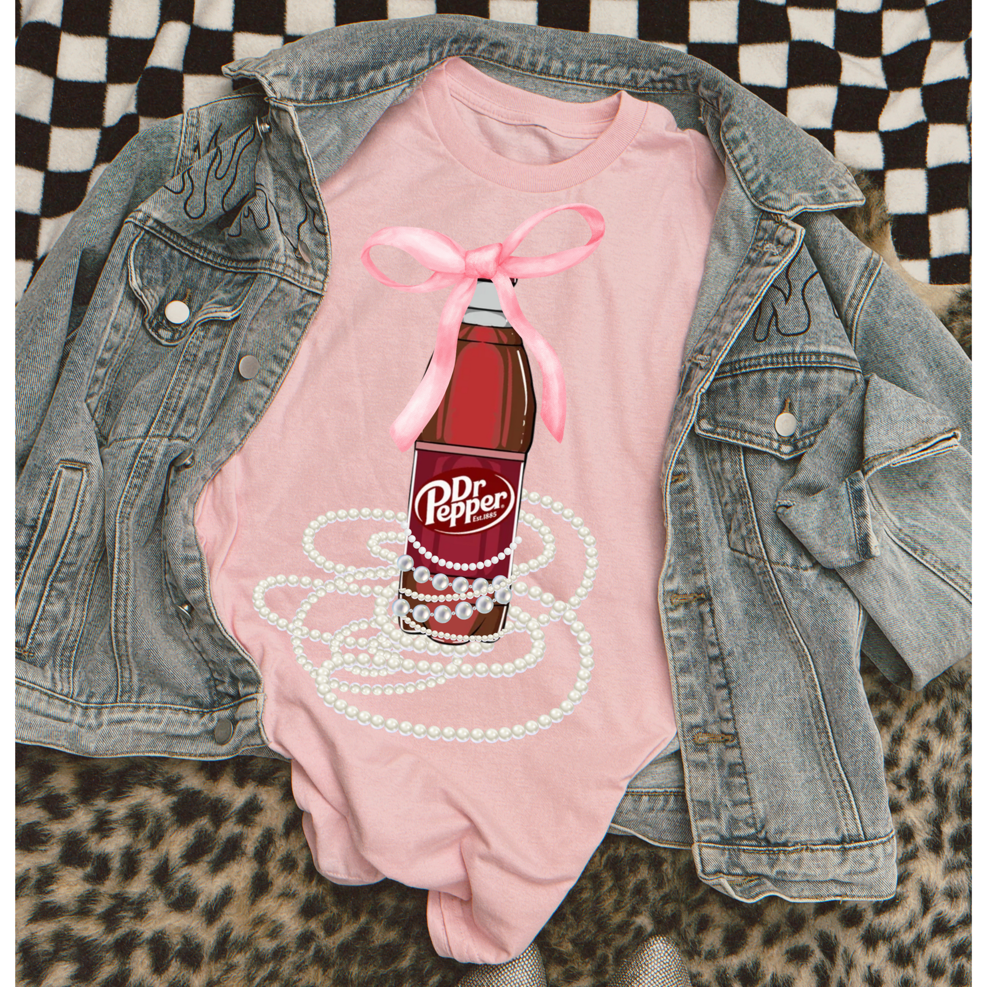 ZZ Threadz - Wholesale Screen Printed T-Shirt - Kids - Coquette Fizzy Drinks Collection - Sublimation3