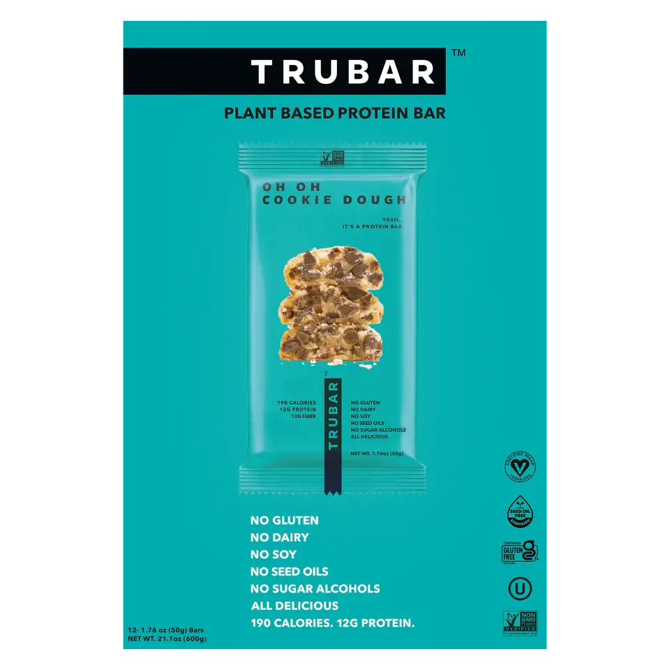 TRUBAR - Wholesale Snack Bar - Oh Oh Cookie Dough1