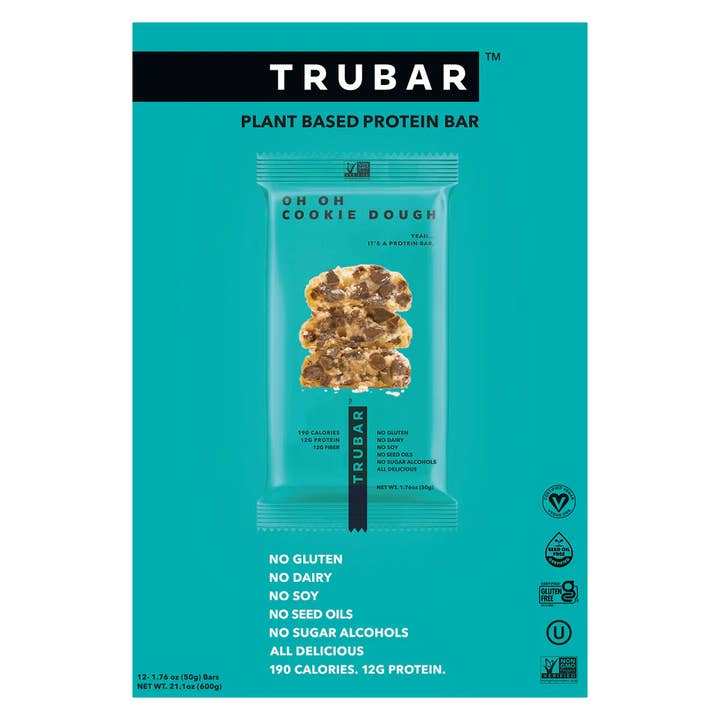 TRUBAR - Wholesale Snack Bar - Oh Oh Cookie Dough1