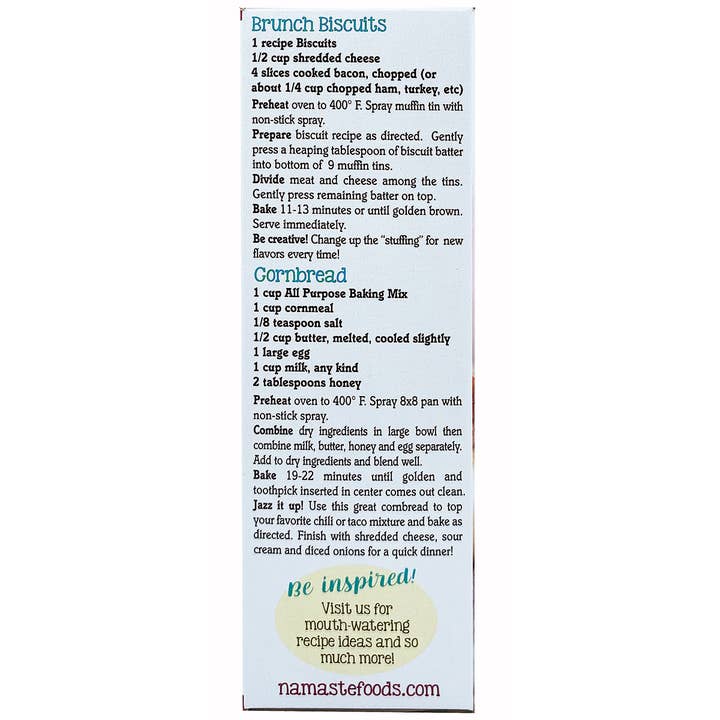 Namaste Foods - Wholesale Cake Mix - Gluten Free Organic All Purpose Baking Mix6