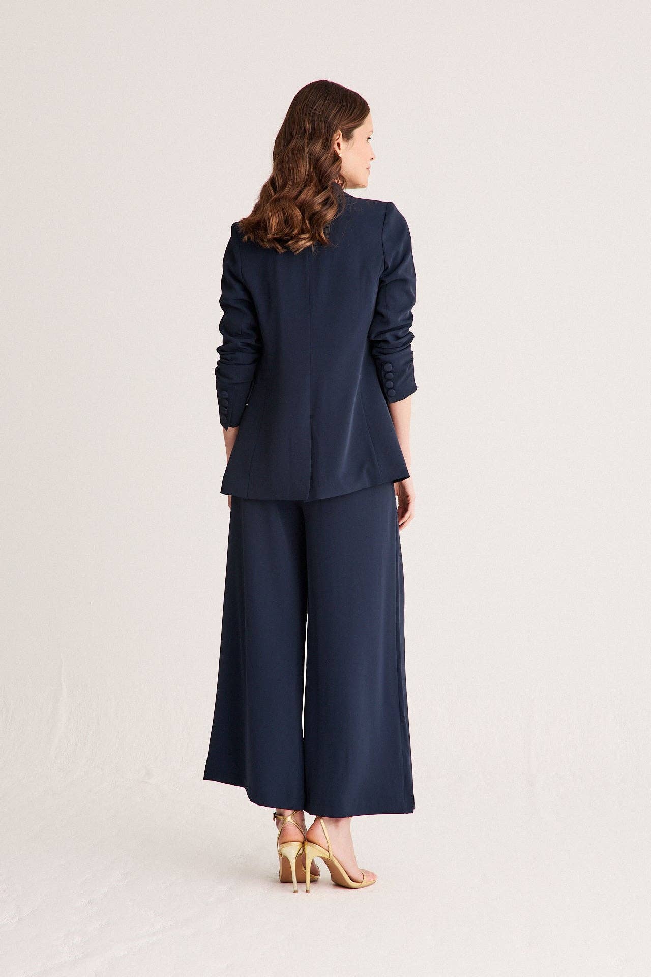 Bruna - Vendita all'ingrosso Pantalone - Donna - Pantaloni Mindy Navy · Allure ·6