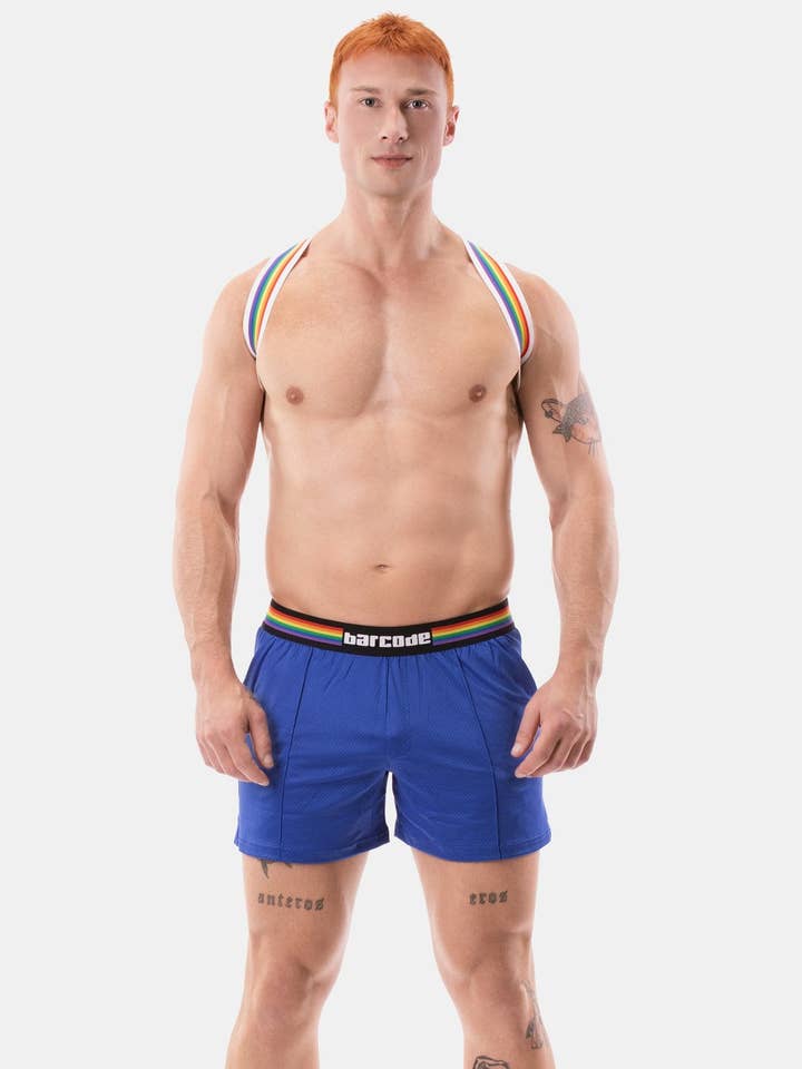 Barcode Pride Short for wholesale by Stoftex LDA