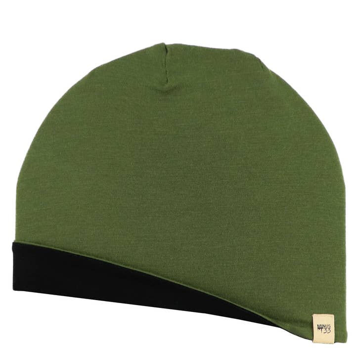 Minus33 Merino Wool - Wholesale Beanie - Unisex - Microweight - Reversible Shade Beanie Woolverino