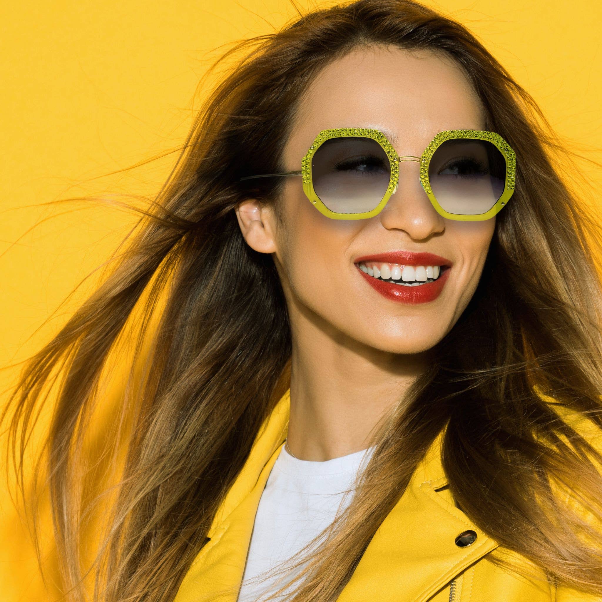 Jimmy Crystal New York - Venta al por mayor Gafas de sol - Mujer - ANGELIKI - Gafas de sol geométricas para mujer4