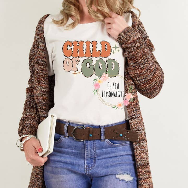 Child of God T-Shirt - Christian Graphic T-Shirt for wholesale by Oh Sew Personalized