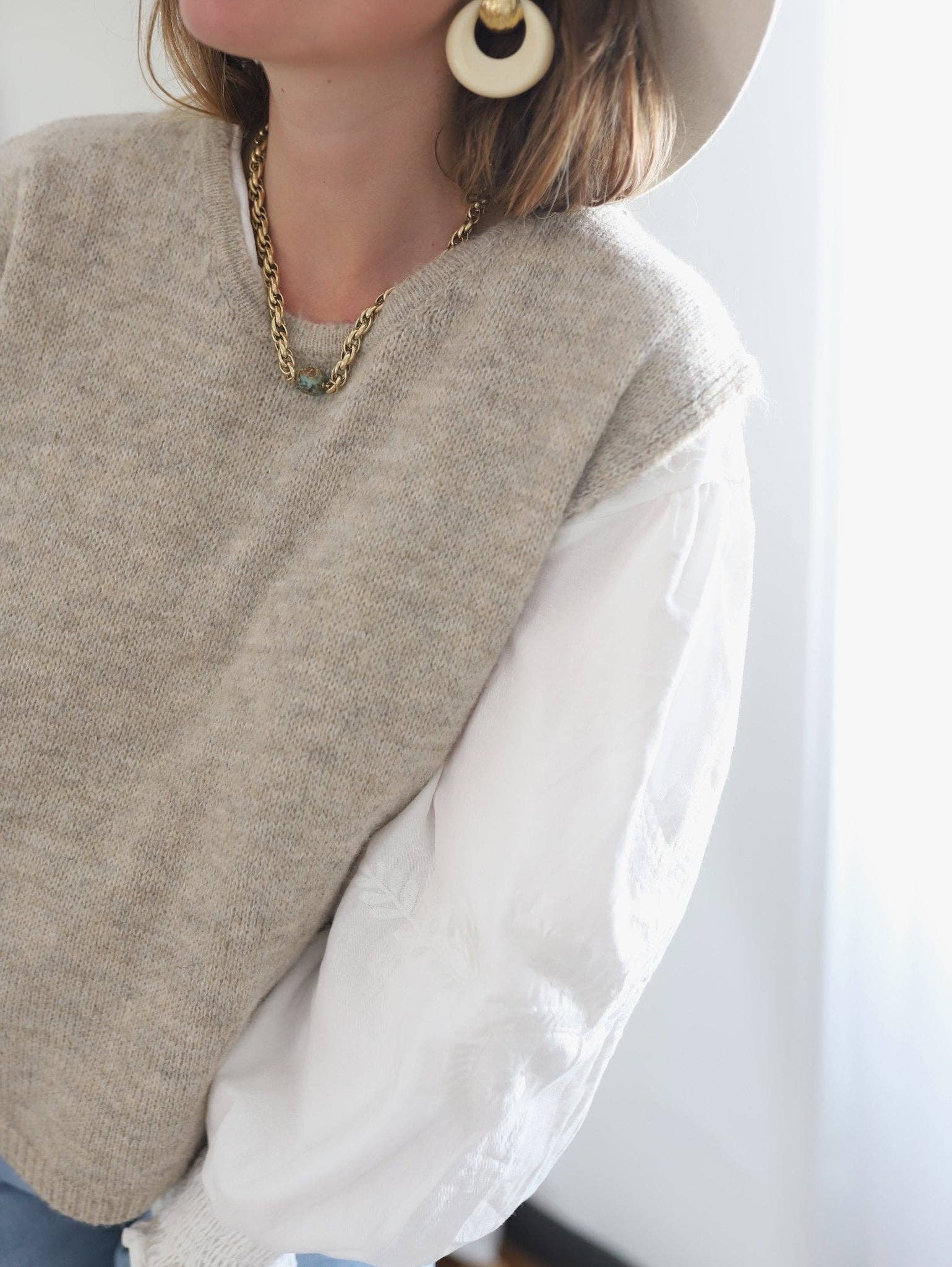 Maison Sajes - Vendita all'ingrosso Maglione smanicato - Donna - Maglione smanicato Clarisse5