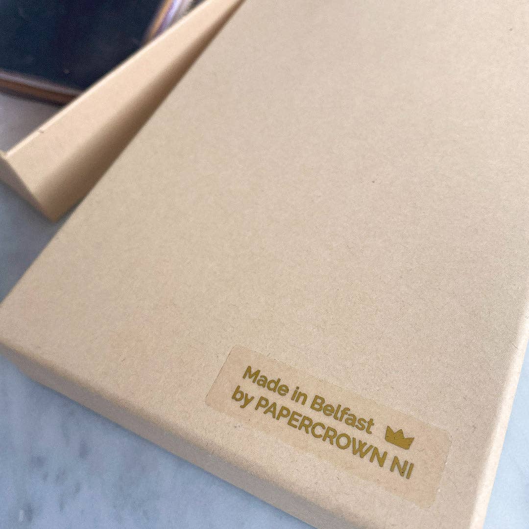 PAPERCROWN NI - Wholesale Notebook - Titanic Leather Journal Traveler's Notebook made in Belfast8