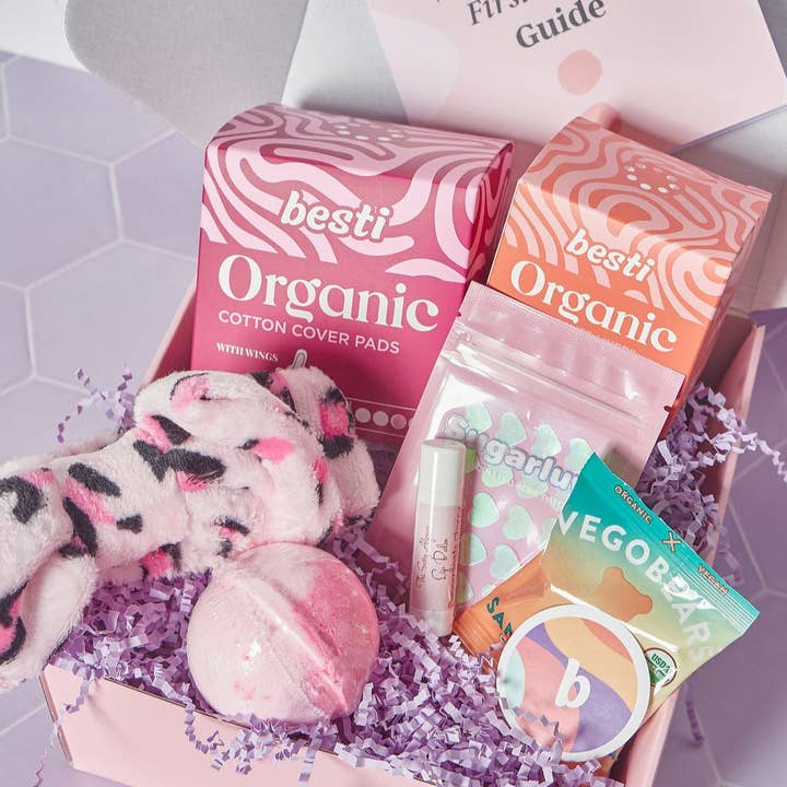 Besti Co. - Wholesale Menstrual Pad/Liner - First Period Kit - Spanish Version1