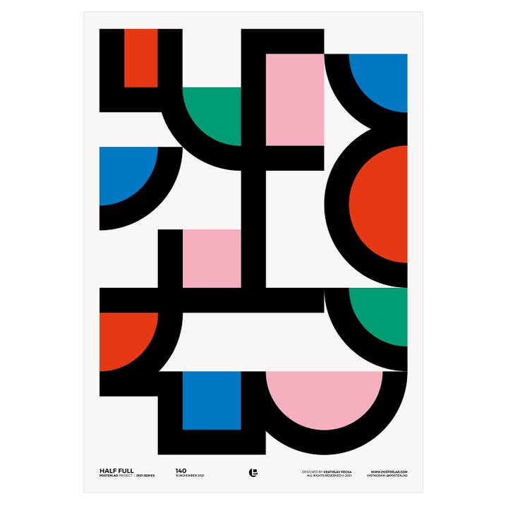 Half vol voor wholesale door PosterLad