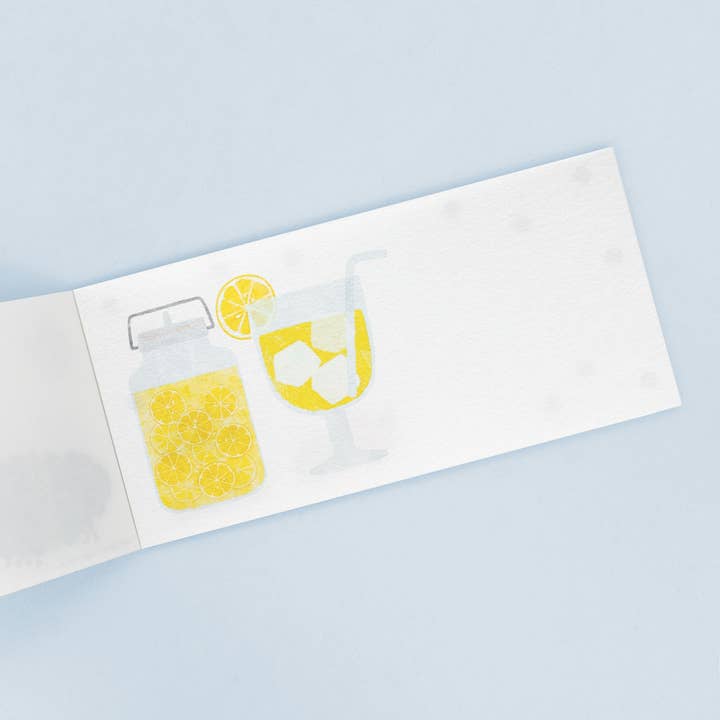 Her Winter Flowers - Wholesale Notepad - Writing Pad - Seasonal Jar4