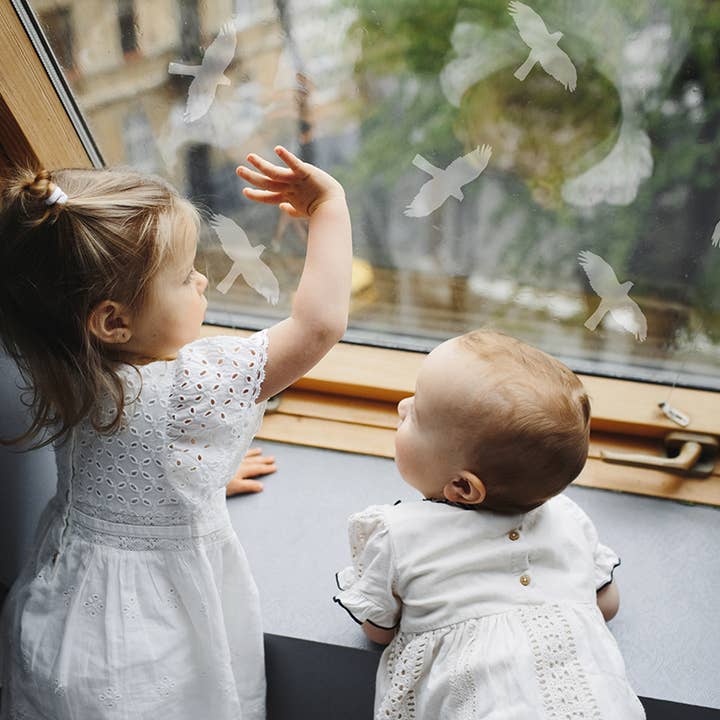 WindowAlert, Inc. – Engroshandel Vindues- og vægklistermærke – WindowAlert Hawk Decals1