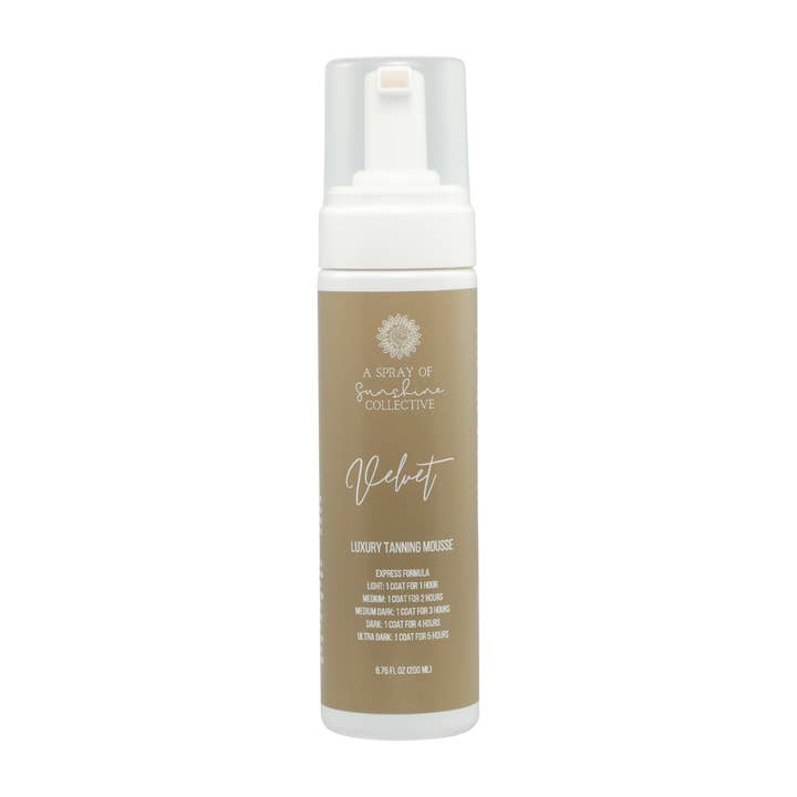 A Spray of Sunshine - Vendita all'ingrosso Autoabbronzanti - Mousse abbronzante in velluto1