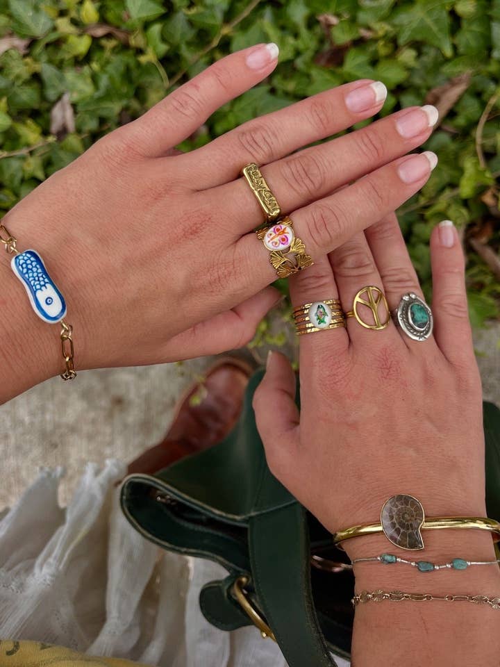 Blå Fisk Armbånd for engroshandel hos Love From Lowcountry