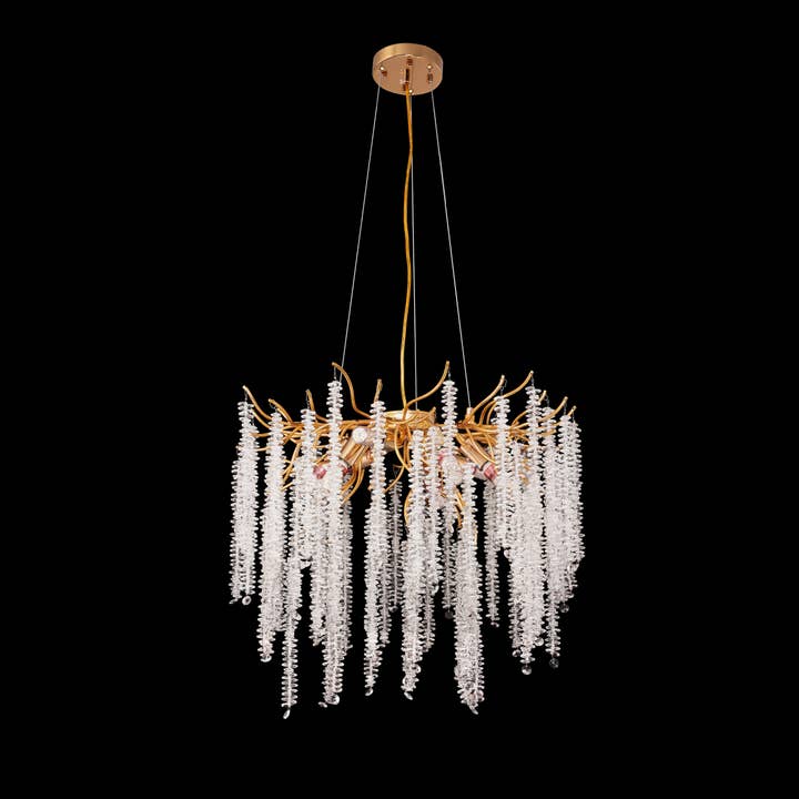Luxury Living - Wholesale Chandelier/Hanging Light - Pendant Lamp Frost Gold | 60cm1