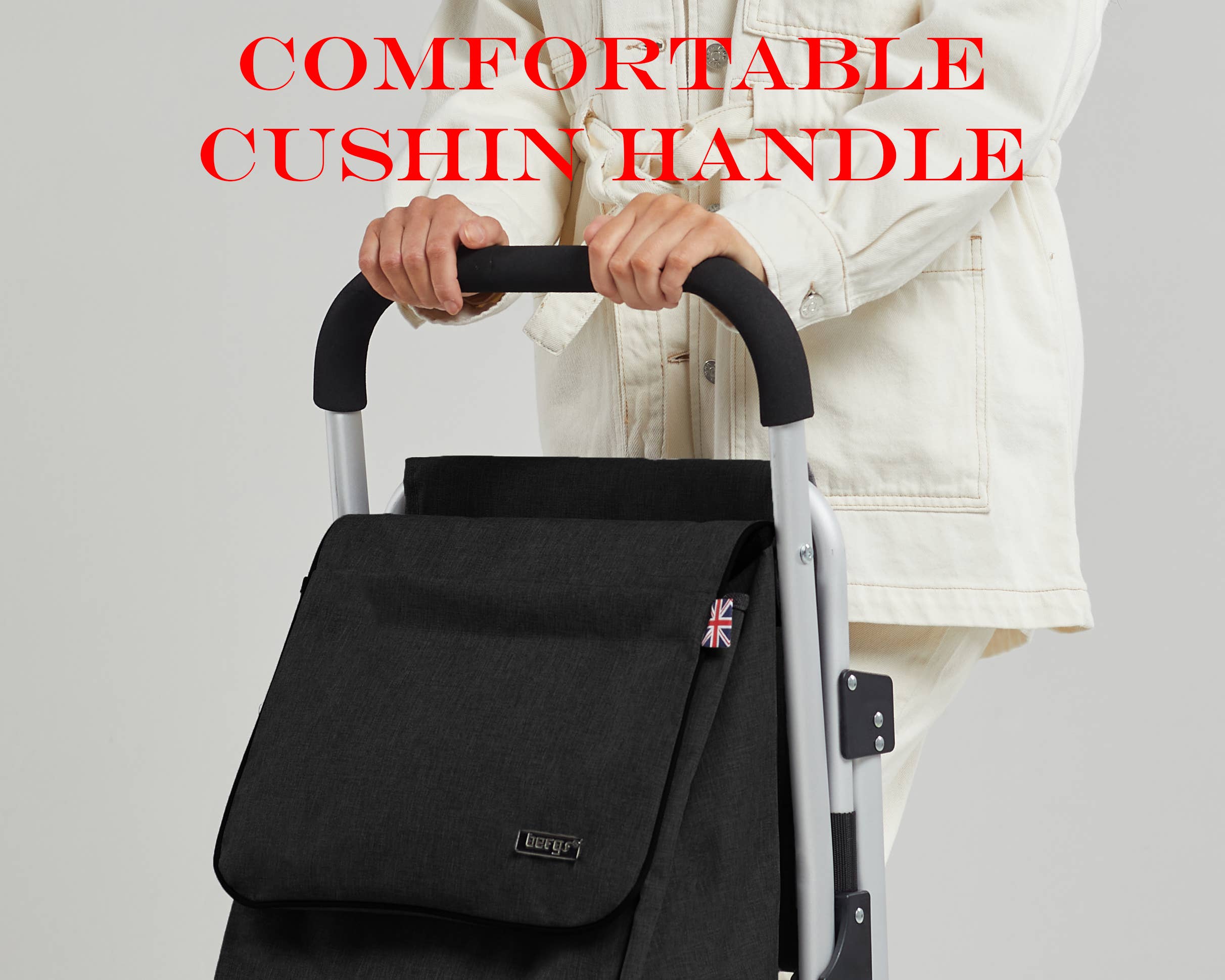 Bergs International - Wholesale Shopping Cart - BergsCaddie Seat Trolley13