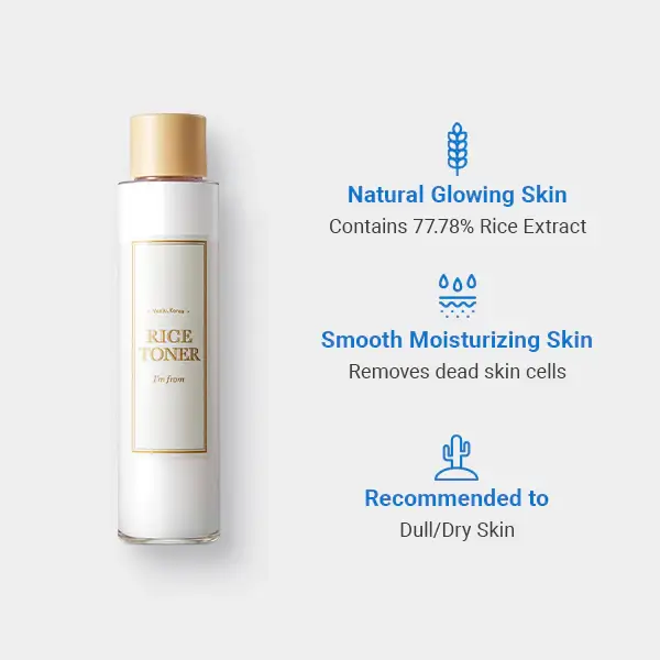 Kosmic - Kbeauty Skincare - Wholesale Facial Toner - [I'M FROM] RICE TONER 150ML2