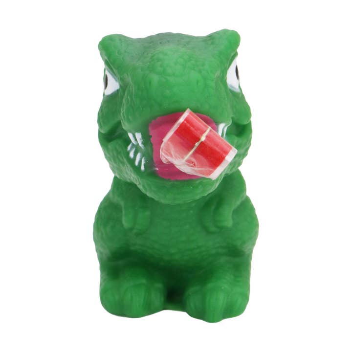 ASSORTED Tongue-out T-rex Dinosaur Squeaky Gag Toy for wholesale on Faire4