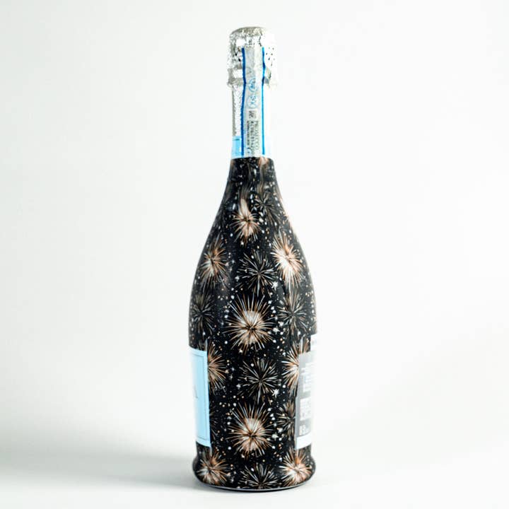 Beau Bottles - Wholesale Wine Gift Bag - Beau Bottles NYE Fireworks- Prosecco Collection1