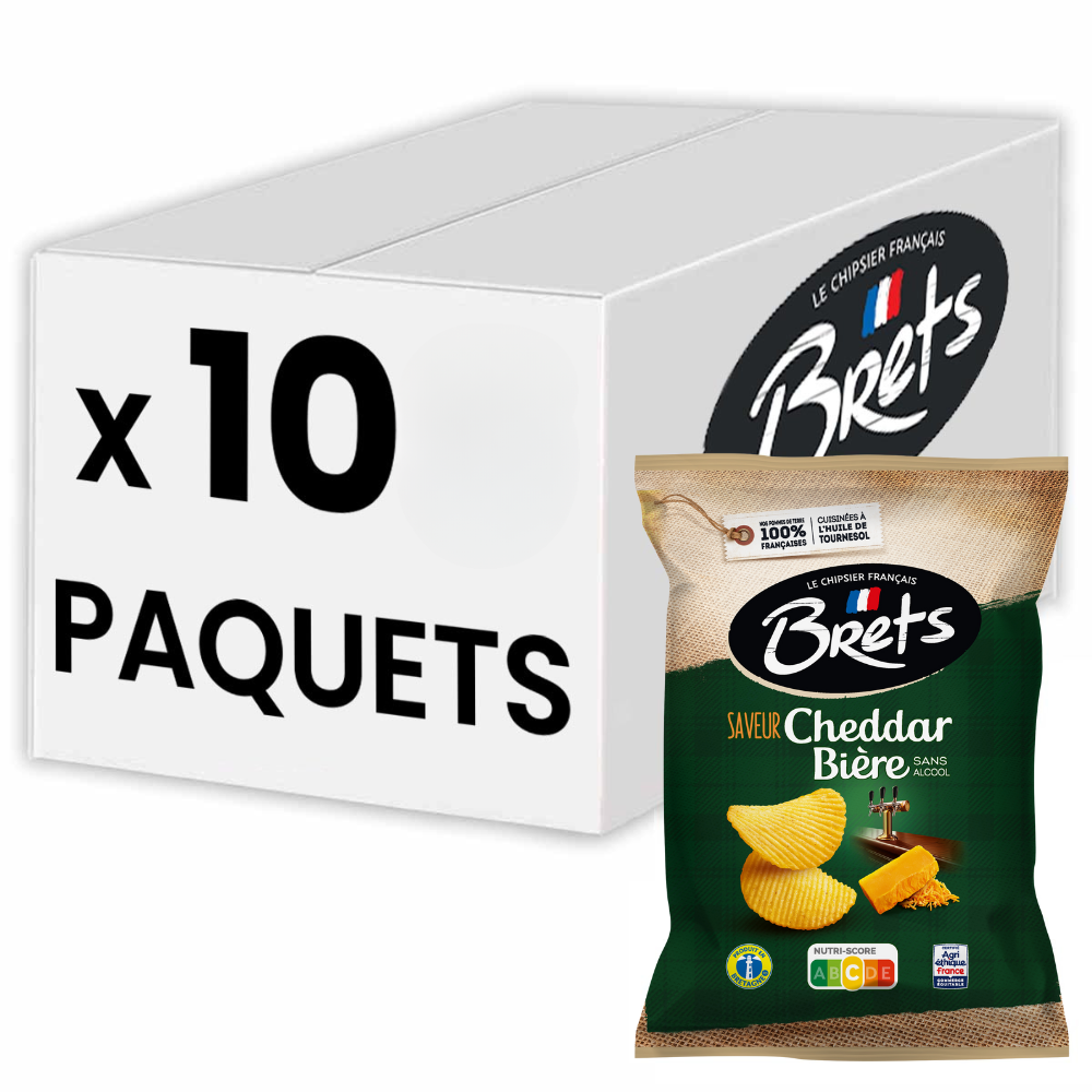 123bonbon - Vente Chips - BRET'S Chips Françaises Bière Cheddar1