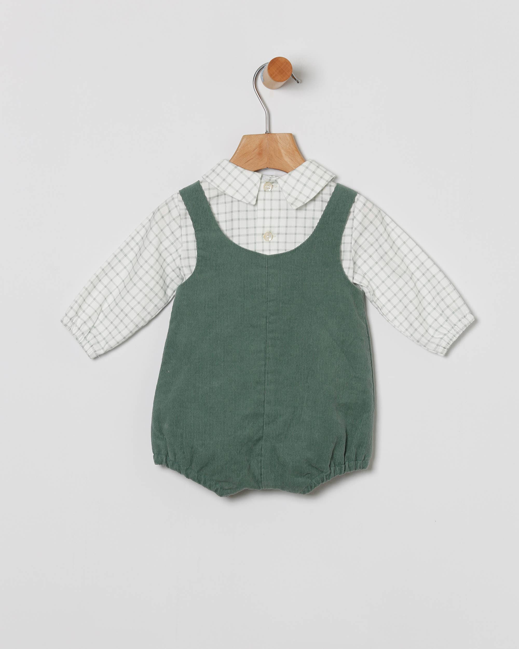 W Water Shirt + Corduroy Overalls for wholesale on Faire0