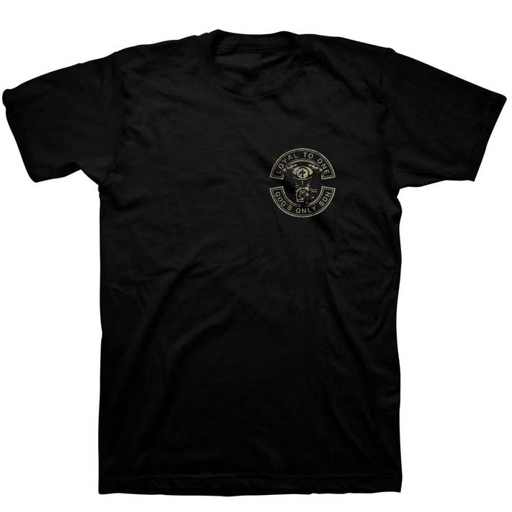 Black Kerusso Mens T-Shirt Loyal for wholesale on Faire3