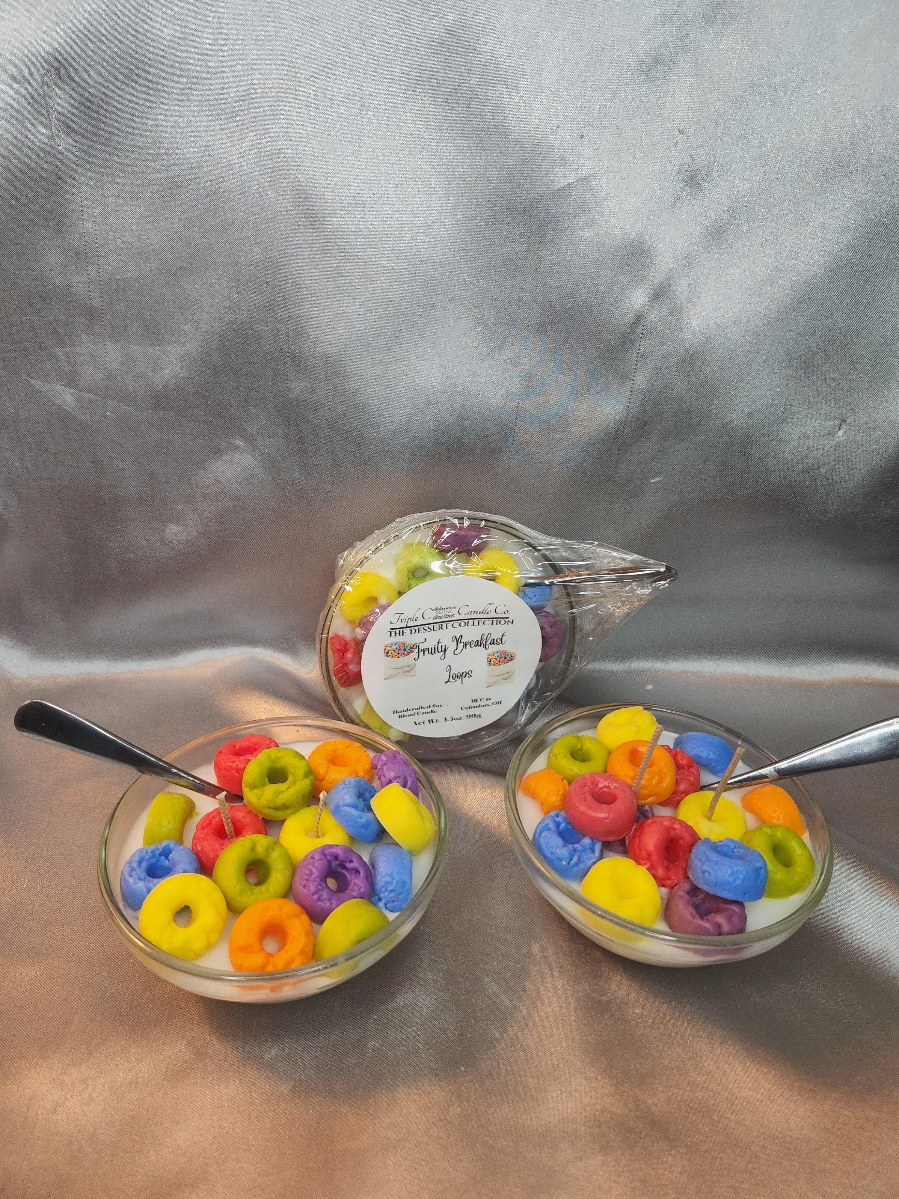 Triple C Candle Company - Wholesale Novelty Candle - Fruity Breakfast Loops (Small)5