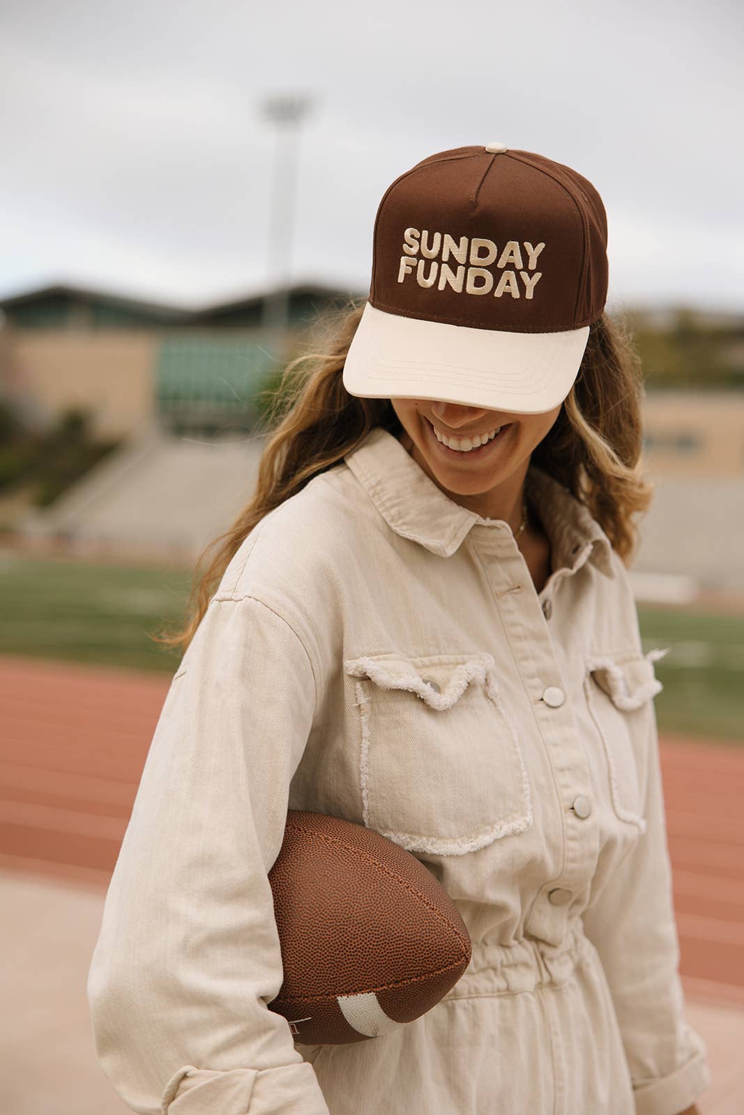 Ruby Moon - Vente Casquette de baseball – femme - Chapeau brodé Sunday Funday - Chapeau de jour de match0