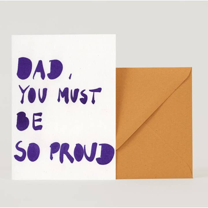 Proud dad for wholesale by superjujupress