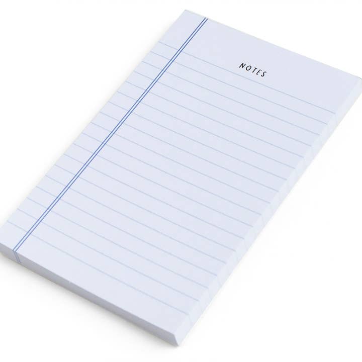 Pippi Post - Wholesale Notepad - Blue Notes 4x6 Notepad