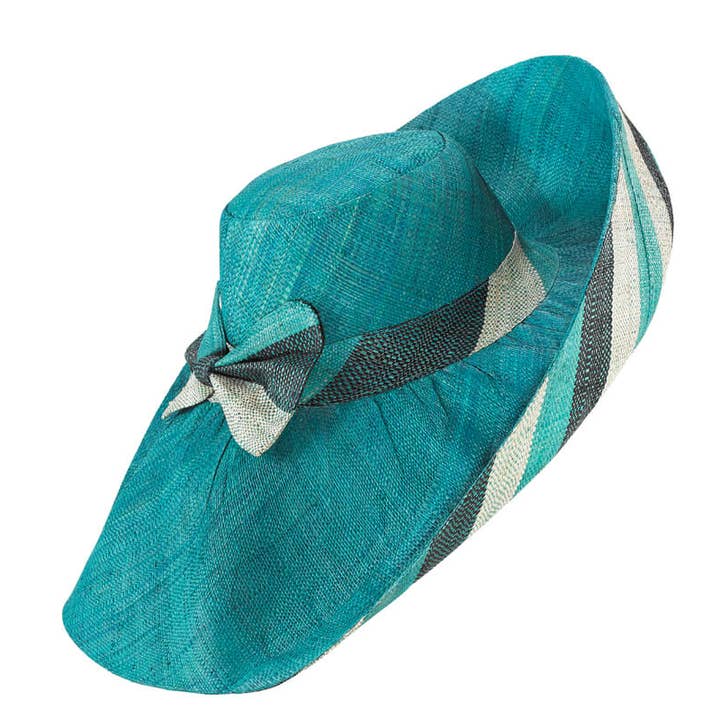 Umweltfreundlicher handgewebter Raffia-Strohhut für Damen AP7350 für den Großhandel von Be You Fashion