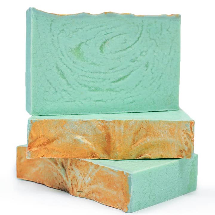 Peppermint & Tea Tree Essential Oils Bar Soap for wholesale by VeoVie