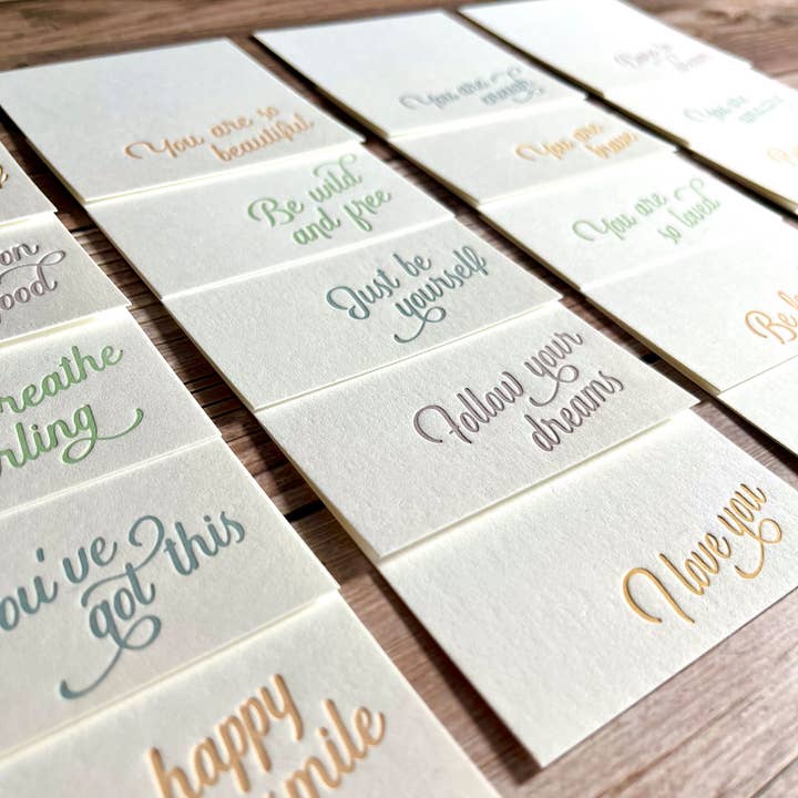 Affirmation Cards for Kids. Lunch box Notes. for wholesale by Kincaid Creative