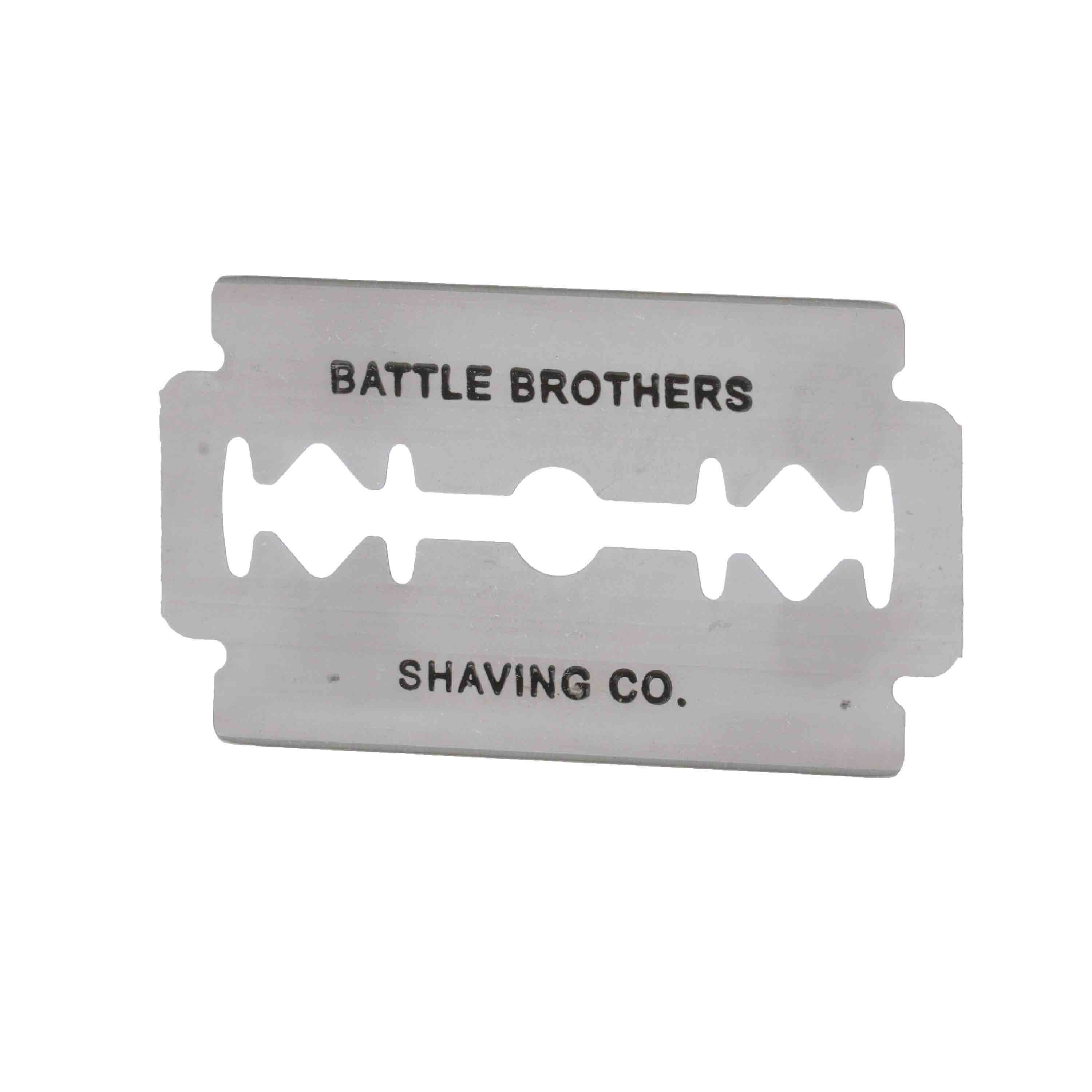 Battle Brothers Shaving Co. - Wholesale Razor Blade/Refill - 100 Double Edge Razor Blades (non-USA made)22