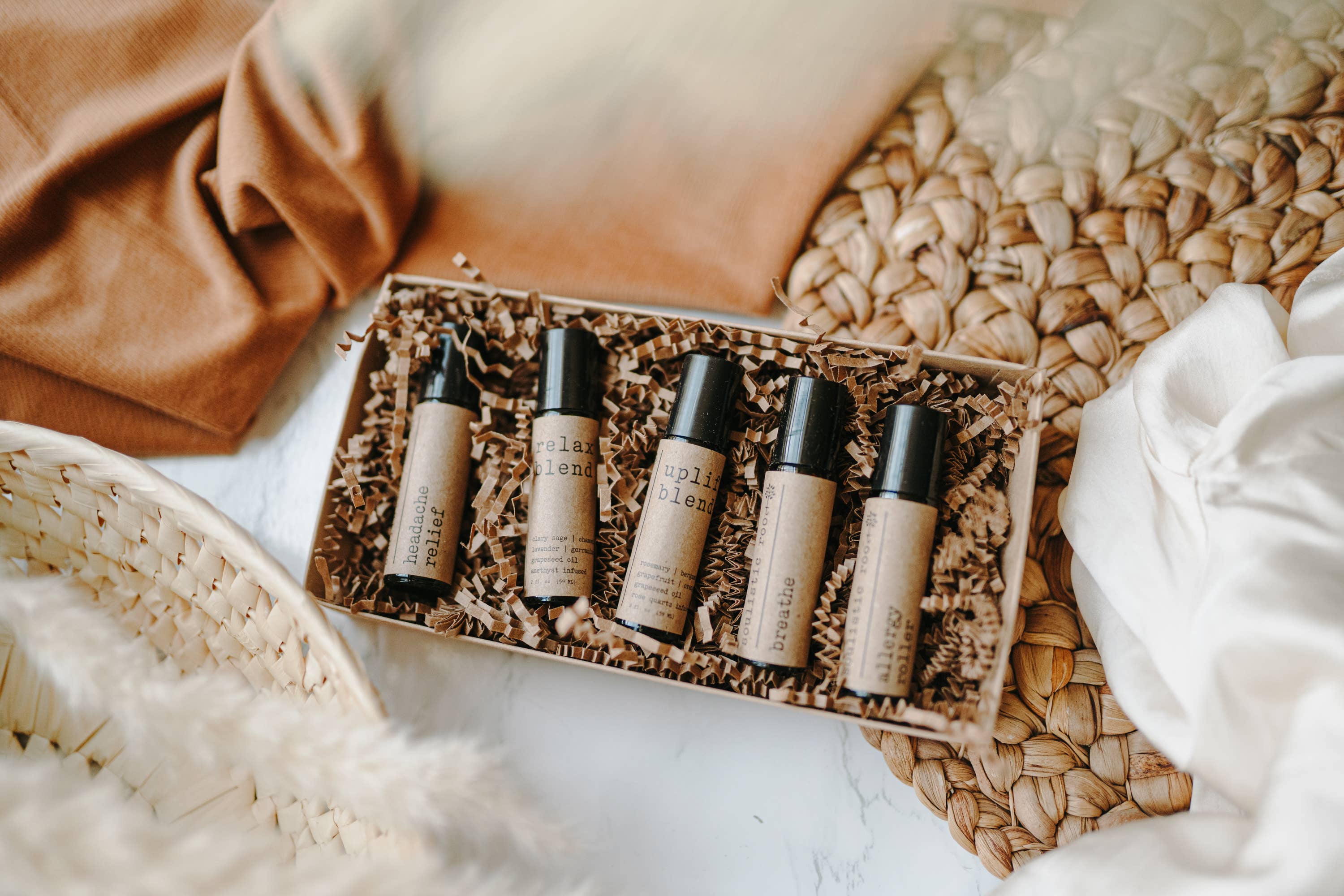 Soulistic Root - Essential Oils & Self Care Gifts - Wholesale Essential Oil Roll-On - Essential Oil Rollers Gift Set | Roll On + Roller Bottles2