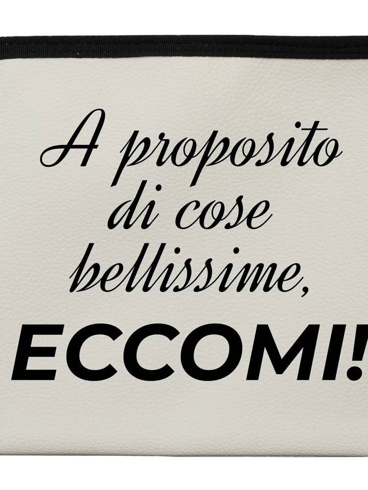 POCHETTE HER ER JEG for engroshandel hos RANPOLLO MILANO