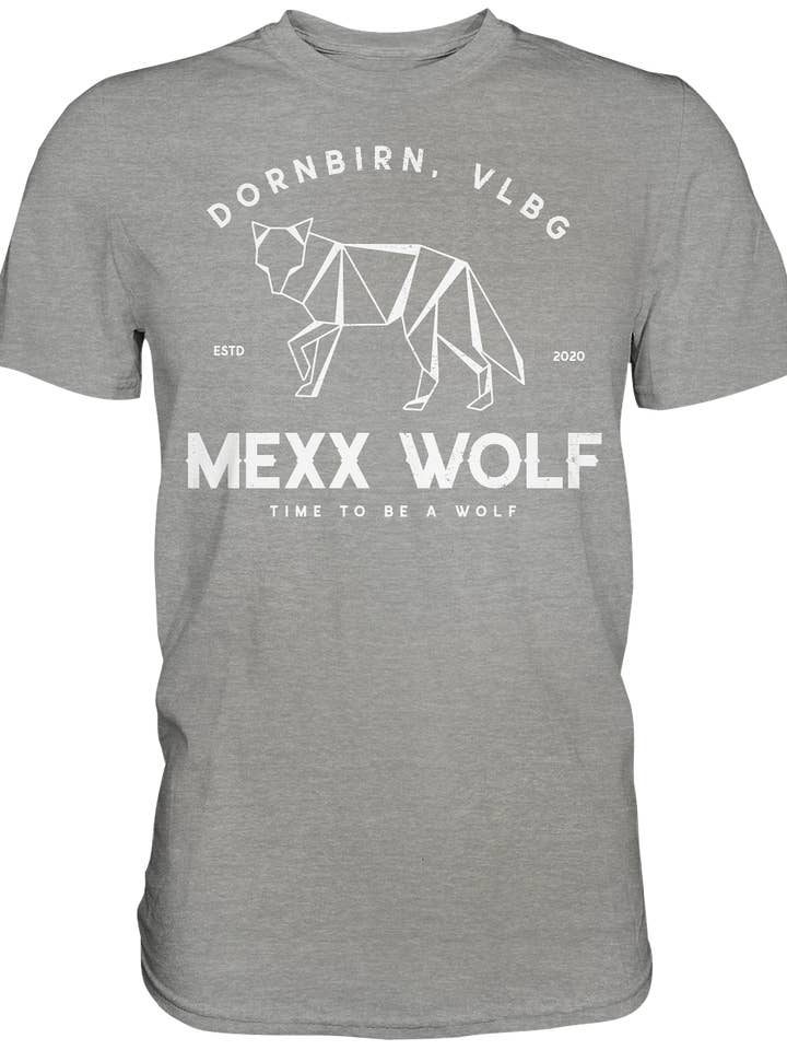 MW white - camisa premium para venta al por mayor de Mexx Wolf