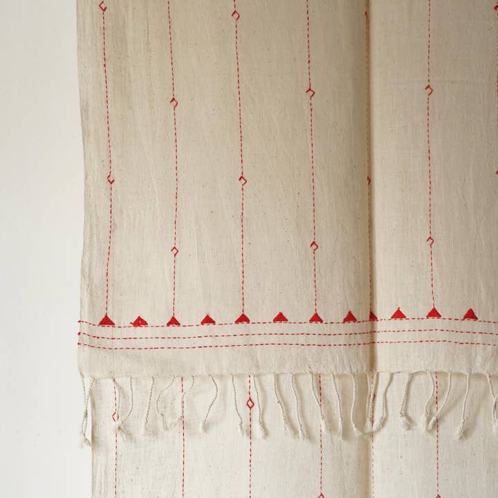 Annahmol - Wholesale Scarf - Unisex - Organic Indigenous Woven Cotton & Natural Dye Scarf53