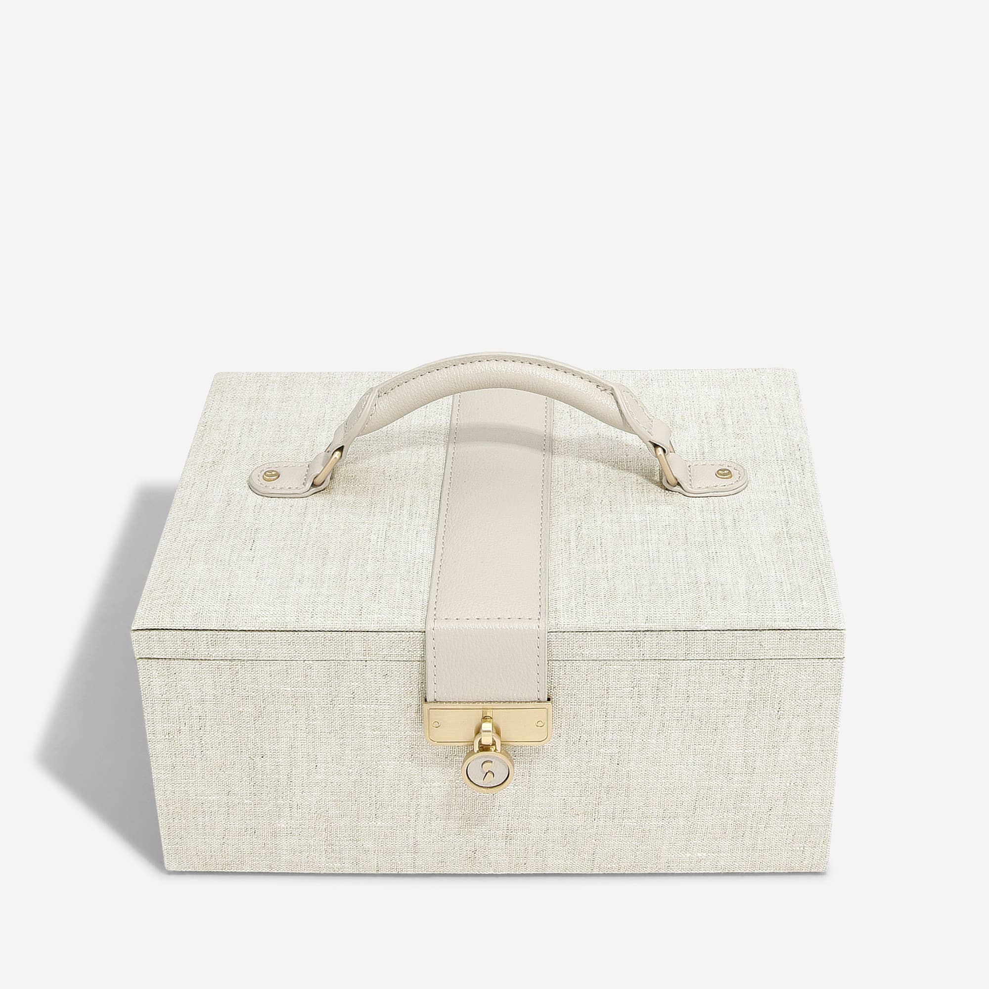 Stackers - Wholesale Jewelry Box/Organizer - Luxury Classic Jewellery Box - Oatmeal & Linen