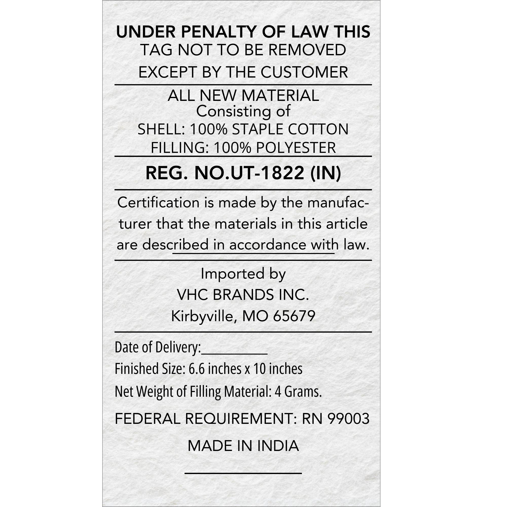 VHC Brands - Wholesale Throw/Decorative Pillow - Spring In Bloom Leaping Bunny Pillow 6.6x105