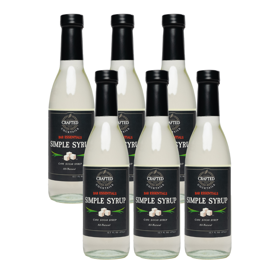 Crafted Cocktails - Wholesale Flavored Syrup - Classic Simple Syrup - Made with Real Sugar1