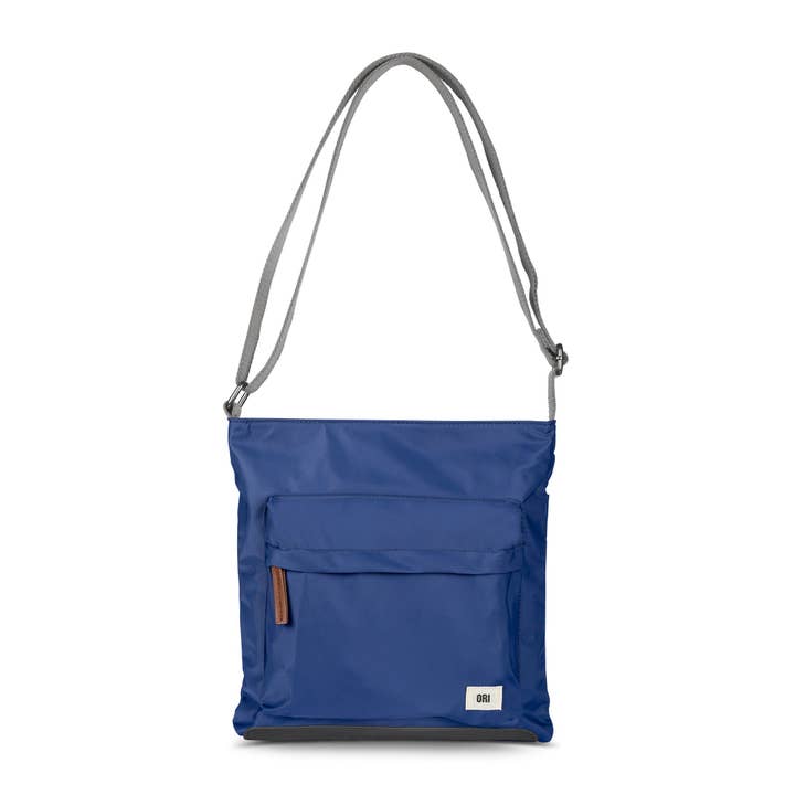 ORI London - Wholesale Crossbody Bag - Women's - Kennington B Burnt Blue Recycled Nylon Medium