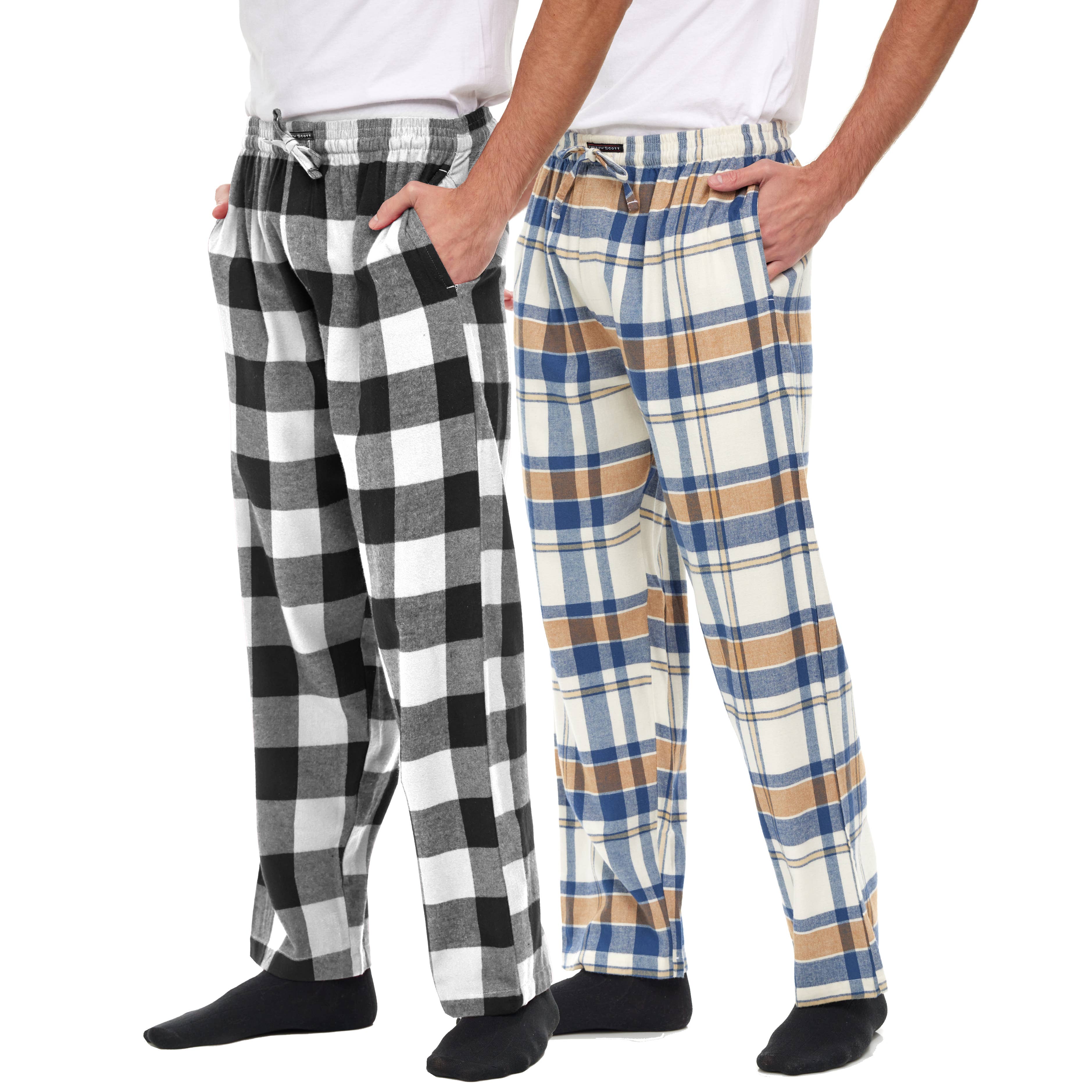 I-Wear Brands - Wholesale Sleepwear Bottom - Men's - Men's Cotton Flannel Lounge Pants22