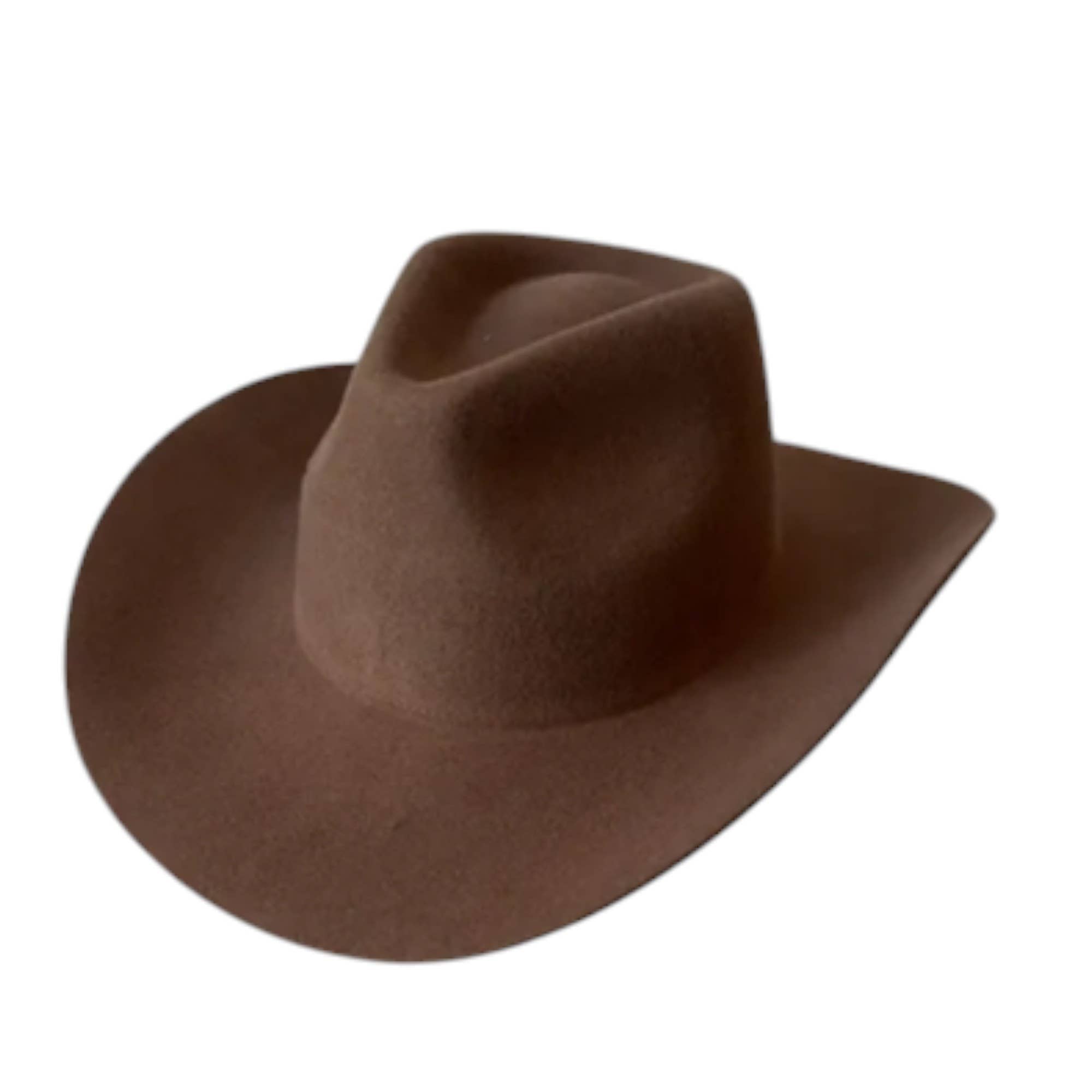 Portia Hat - Wholesale Cowboy Hat - Unisex -  100% Australian Wool Rancher Cowboy Hat7