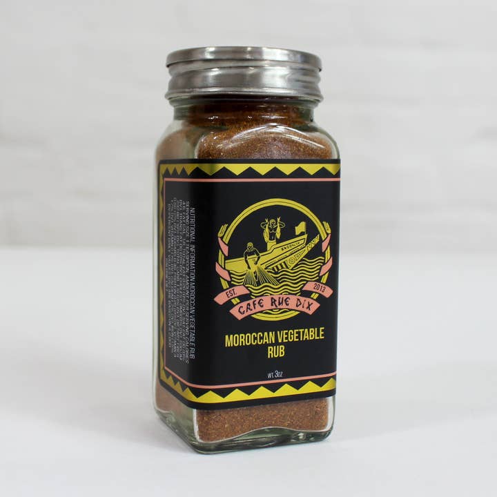 Moroccan Vegetable Rub for wholesale by Rue Dix Brooklyn