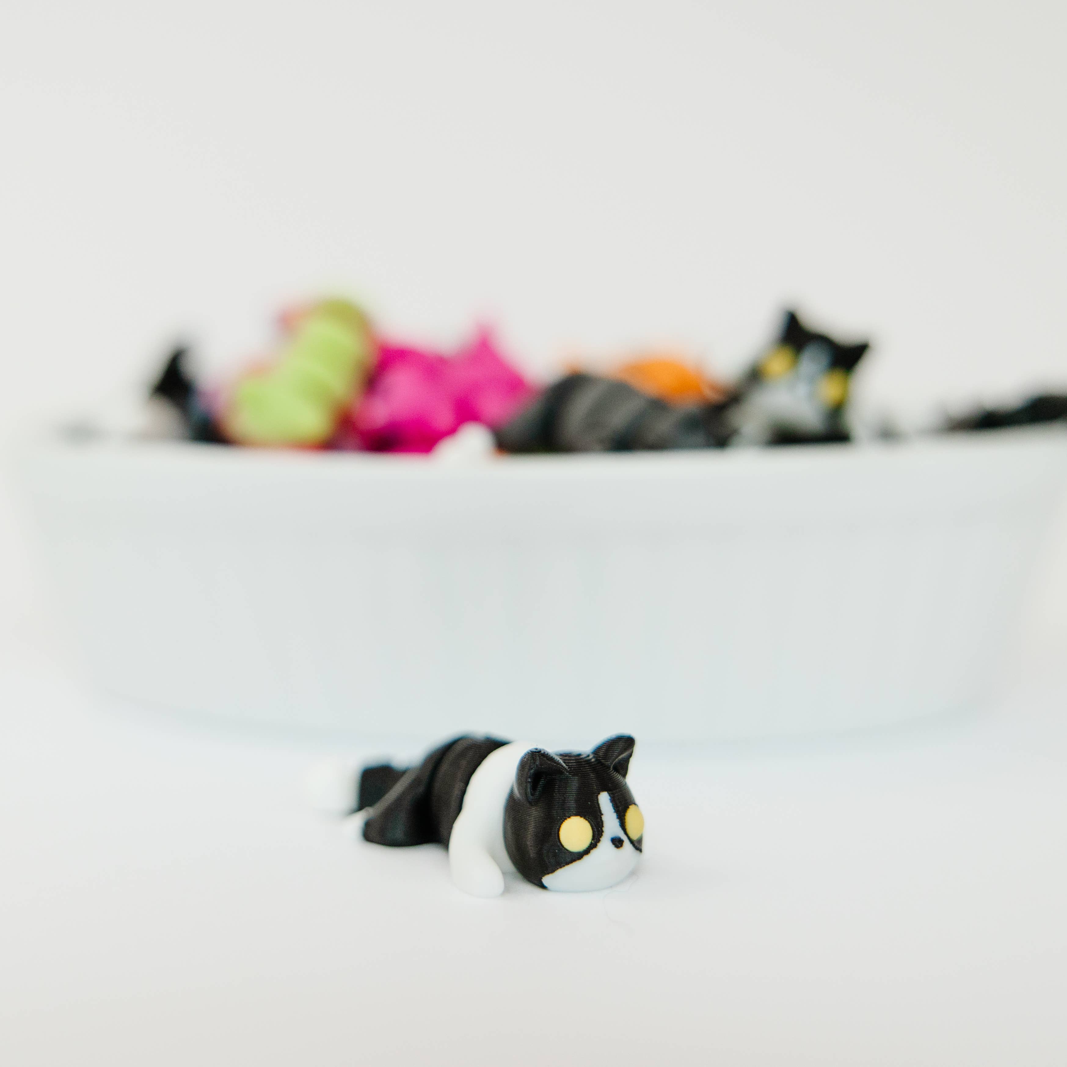Ruby’s dragons - Wholesale Fidget Toy - Kids - Tiny 3D Printed Pocket Cat Fidgets11