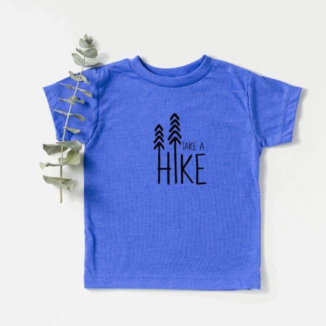 Maglietta Grafica per Neonati "Take a Hike" B4 per la vendita all'ingrosso da parte di Tron Tron Graphic Wear