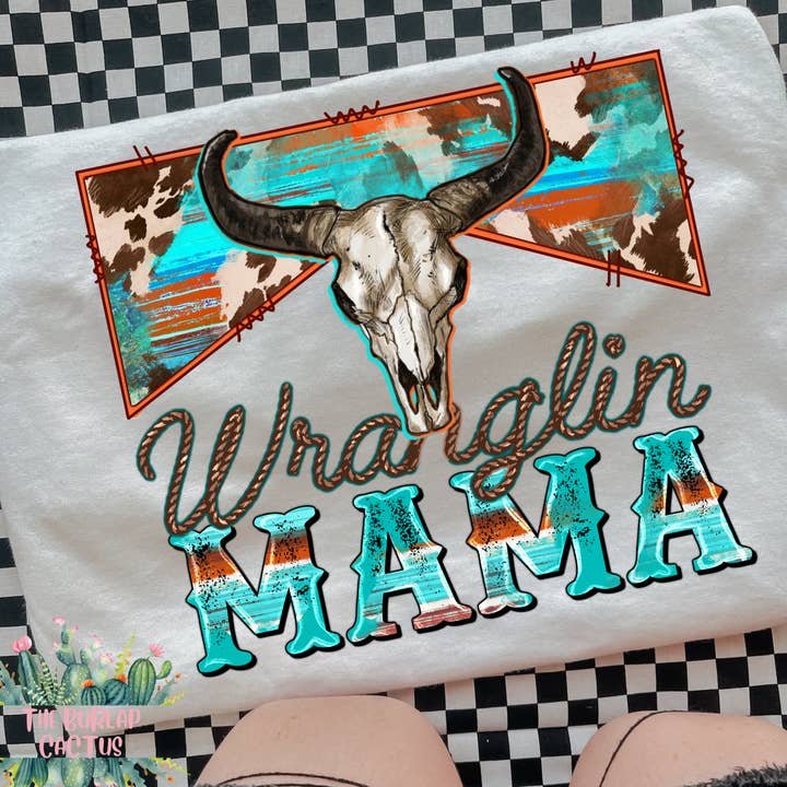 Wranglin Mama for engroshandel hos The Burlap Cactus