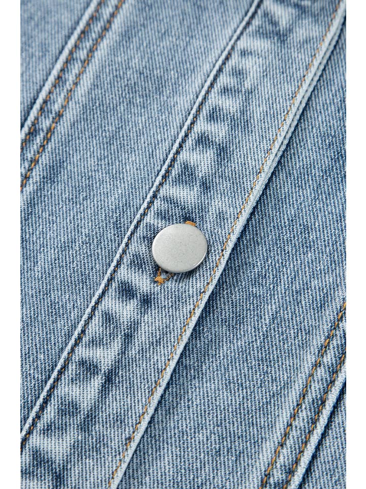 Myosotis Solana Denim Jacket - Light Wash for wholesale on Faire11