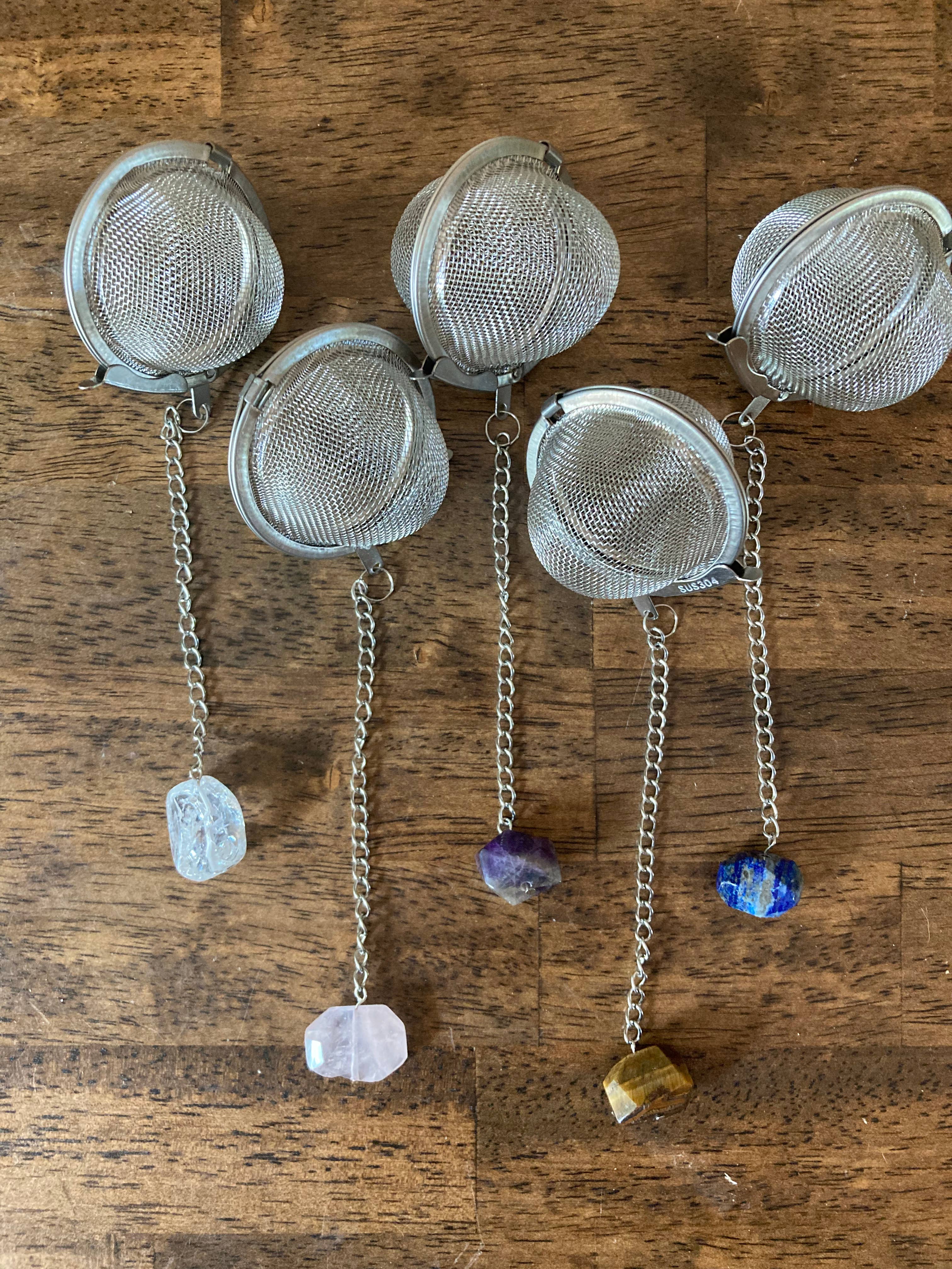 Old Wisdom Wellness - Wholesale Tea Strainer/Infuser - Crystal Tea Strainer1